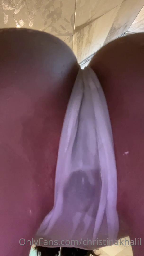 christina khalil pov slingkini shower onlyfans video leaked edjfiw influencers gonewild