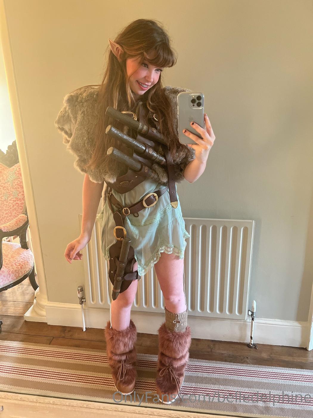 belle delphine your little elf onlyfans set leaked ojncon influencers gonewild