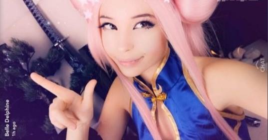 belle delphine chun li cosplay heyicv influencers gonewild