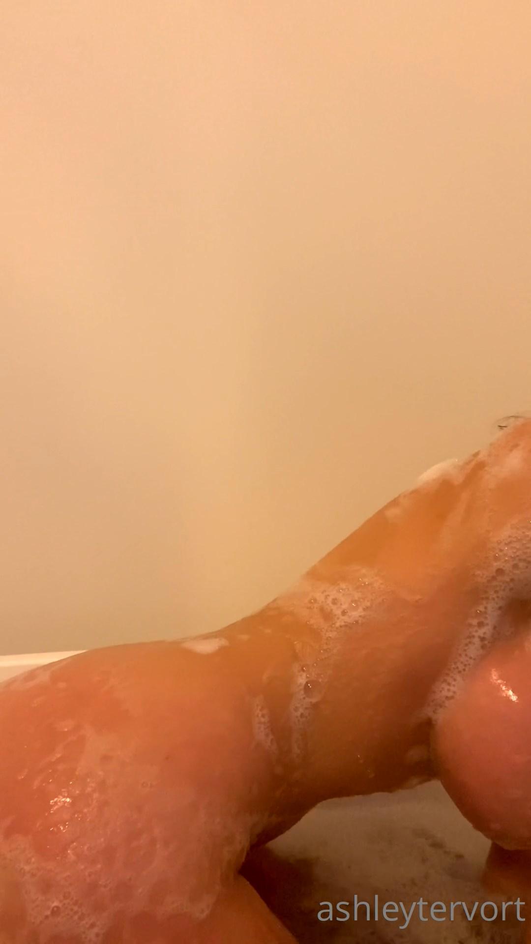 ashley tervort nude bath wash onlyfans video leaked vsjmuw influencers gonewild