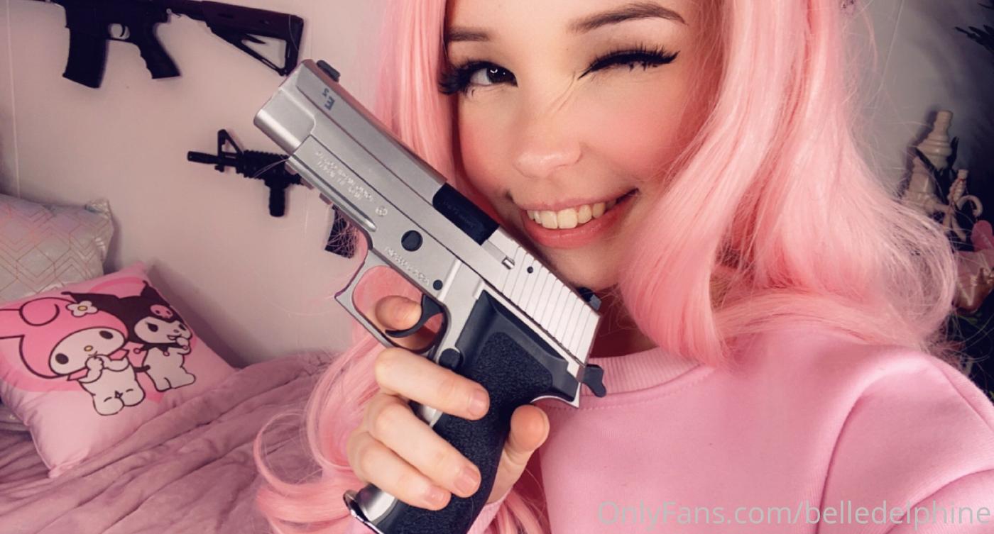 belle delphine airsoft gun onlyfans set leaked bzthzm influencers gonewild