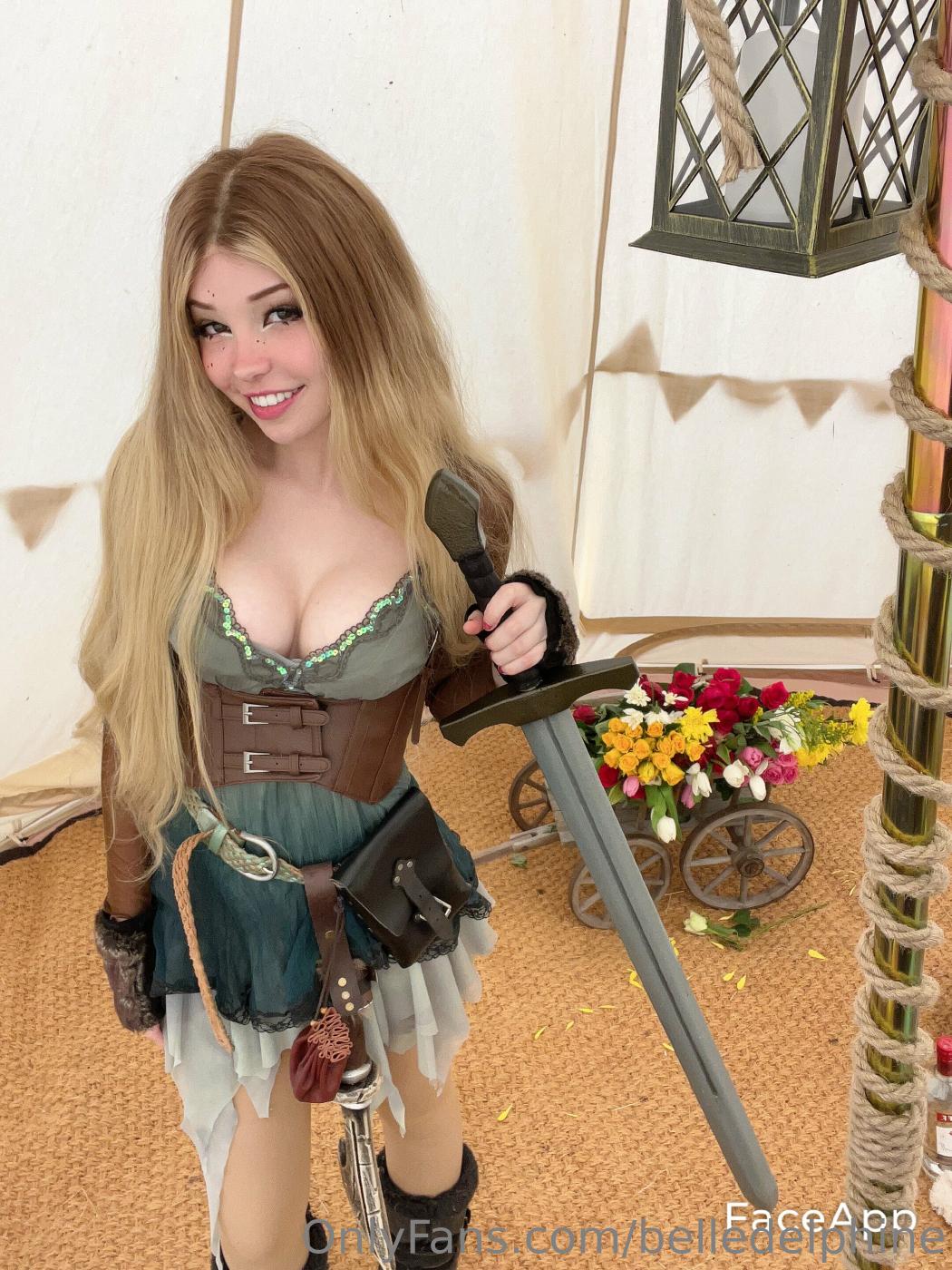belle delphine fantasy renfair cosplay onlyfans set leaked lrecgd influencers gonewild