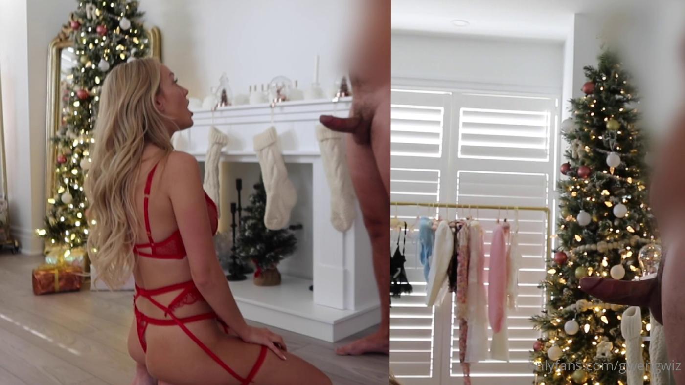 gwengwiz nude christmas sex onlyfans video leaked nwxovd influencers gonewild