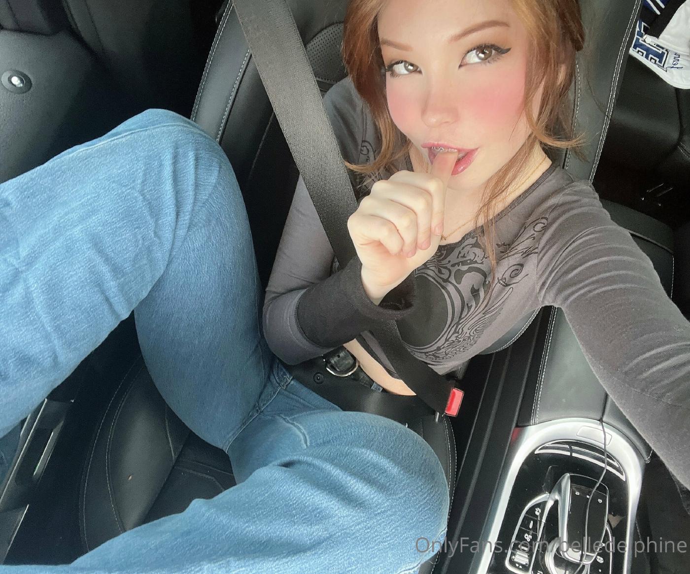 belle delphine car candid selfies onlyfans set leaked qxqtno influencers gonewild