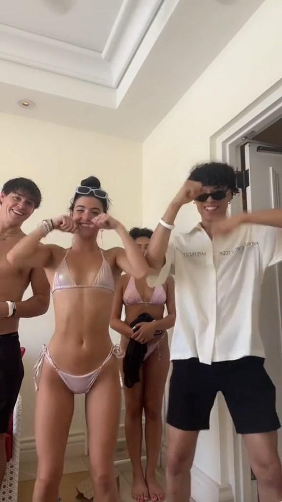 charli damelio bikini camel toe dance video leaked evjthq influencers gonewild
