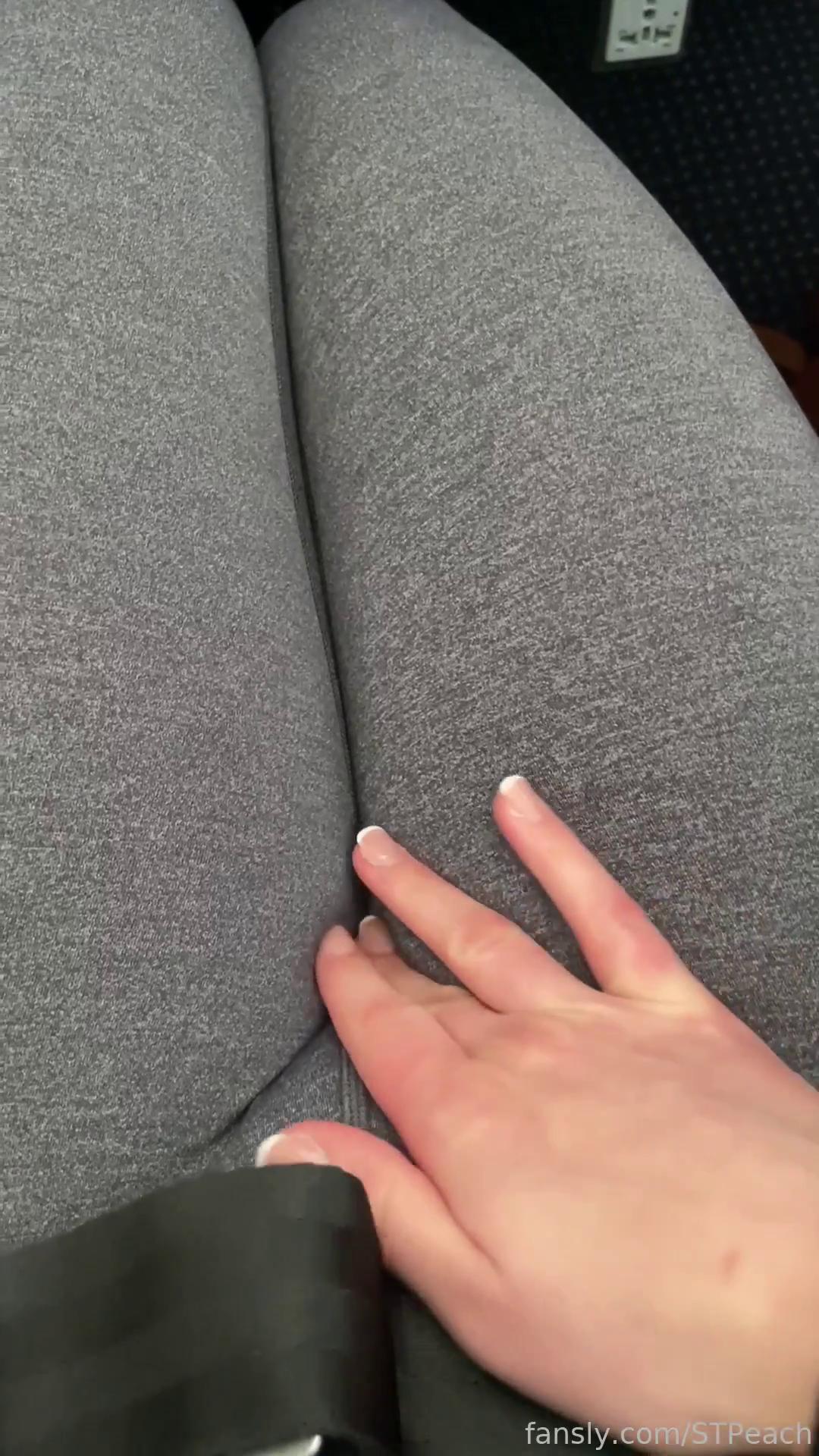 stpeach public airplane pussy masturbation fansly video leaked uapcyp influencers gonewild