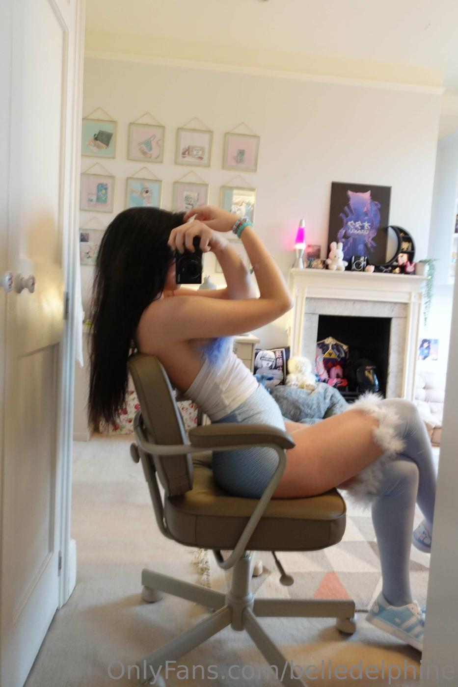belle delphine blue booty shorts onlyfans set leaked lbxcfa influencers gonewild