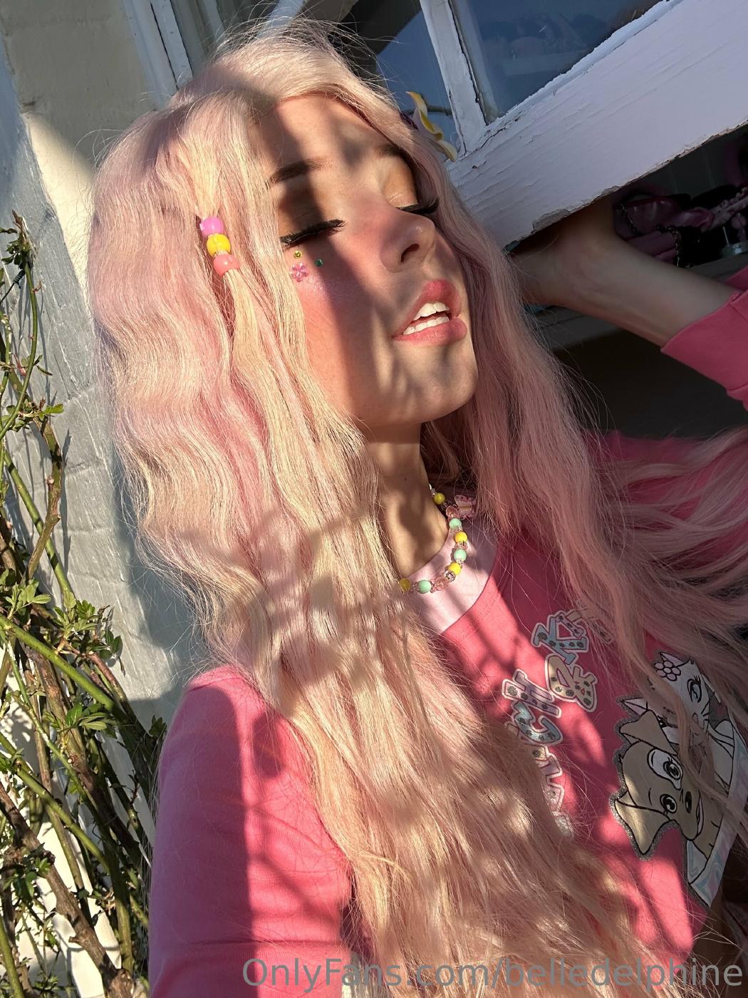 belle delphine nude cute in pink onlyfans set leaked qcbnql influencers gonewild