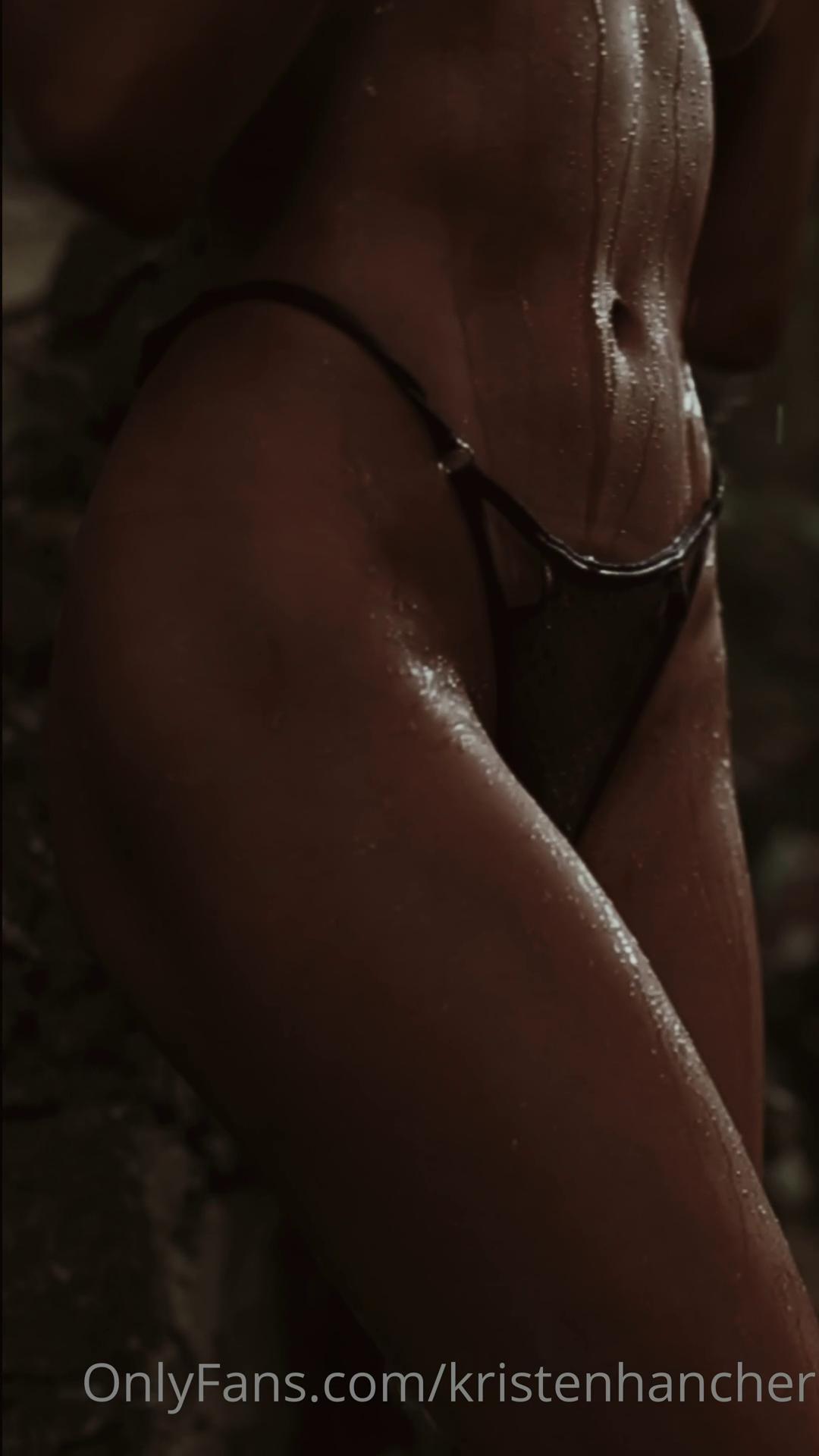 kristen hancher nude outdoor shower onlyfans video leaked rxtkqr influencers gonewild