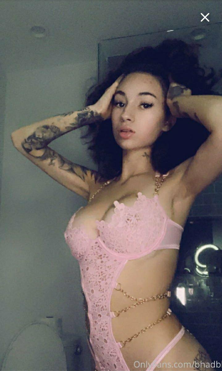 bhad bhabie topless handbra onlyfans set leaked msoigt influencers gonewild