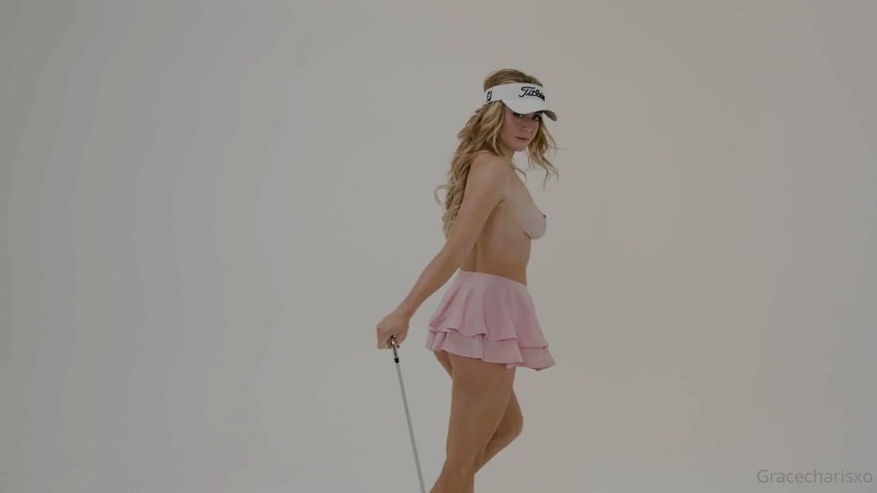 grace charis nude golf strip video leaked dzlicp influencers gonewild